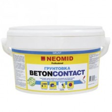 Адгезионный грунт по бетону и штукатурке NEOMID BETONCONTACT - 1,3 кг