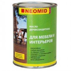 Масло деревозащитное для мебели и интерьеров NEOMID - 0,75 л