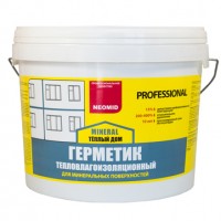 Герметик строительный NEOMID ТЕПЛЫЙ ДОМ Mineral Professional - 15 кг