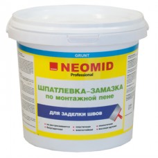 Шпатлевка-замазка по монтажной пене NEOMID - 1,4 кг