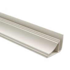 Плинтус потолочный для стеновых панелей белый (3 м) NEXUS